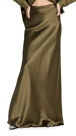 Nili Lotan Clelia Slik Skirt -Agolde Store nlota2130314fce 1675463534322 2 0. UX357 QL90