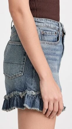 NSF Anniston Ruffle Miniskirt -Agolde Store nsfxx305791ff27 1682614998560 2 0. UX357 QL90