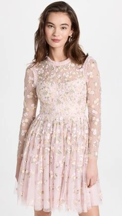 Needle & Thread Wildflower Ditsy Mini Dress