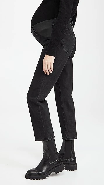 PAIGE Maternity Noella Straight Jeans 5 PAIGE Maternity Noella Straight Jeans - Image 3