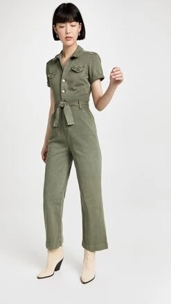 PAIGE Short Sleeve Anessa Jumpsuit -Agolde Store pdeni413561423c 1641835386121 2 0. UX357 QL90