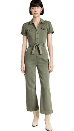 PAIGE Short Sleeve Anessa Jumpsuit -Agolde Store pdeni413561423c 1641838515110 2 0. UX357 QL90