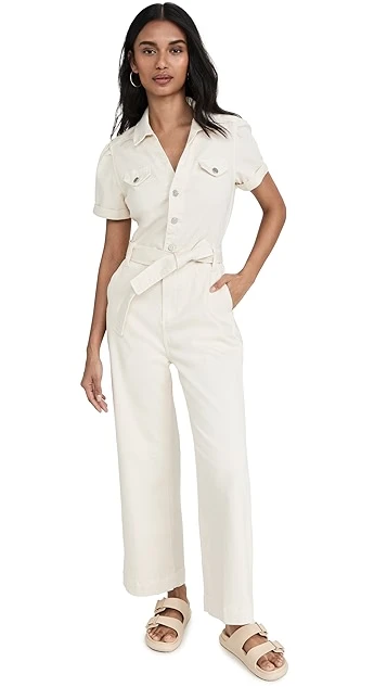 PAIGE Anessa Puff Sleeve Jumpsuit 8 PAIGE Anessa Puff Sleeve Jumpsuit - Image 6