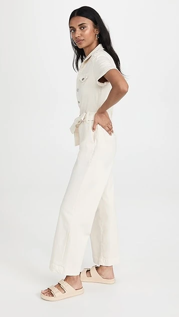 PAIGE Anessa Puff Sleeve Jumpsuit 5 PAIGE Anessa Puff Sleeve Jumpsuit - Image 3