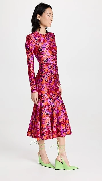 Philosophy Di Lorenzo Serafini Floral Dress 5 Philosophy Di Lorenzo Serafini Floral Dress - Image 3