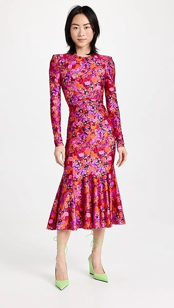 Philosophy Di Lorenzo Serafini Floral Dress 9 Philosophy Di Lorenzo Serafini Floral Dress - Image 7