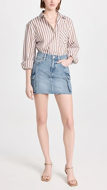 Pistola Denim Rhea Cargo Skirt 6 Pistola Denim Rhea Cargo Skirt - Image 4