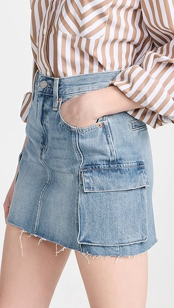 Pistola Denim Rhea Cargo Skirt 5 Pistola Denim Rhea Cargo Skirt - Image 3