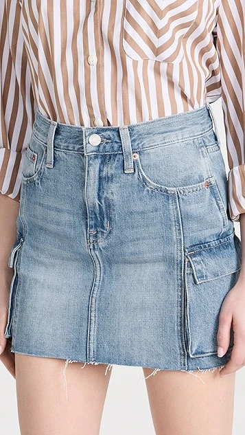 Pistola Denim Rhea Cargo Skirt 9 Pistola Denim Rhea Cargo Skirt - Image 7
