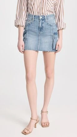 Pistola Denim Rhea Cargo Skirt