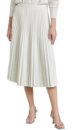 Proenza Schouler White Label Faux Leather Pleated Skirt -Agolde Store pswll302061a924 1631208087793 2 0. UX357 QL90