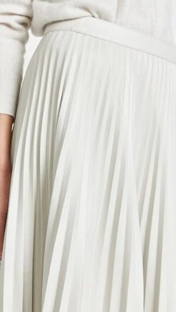 Proenza Schouler White Label Faux Leather Pleated Skirt -Agolde Store pswll302061a924 1631208088100 2 0. UX357 QL90