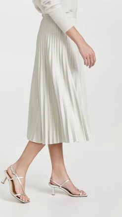 Proenza Schouler White Label Faux Leather Pleated Skirt -Agolde Store pswll302061a924 1631208088167 2 0. UX357 QL90