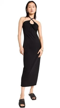 Proenza Schouler White Label Halter Knit Maxi Dress -Agolde Store pswll303291cd2d 1677000067993 2 0. UX357 QL90