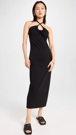 Proenza Schouler White Label Halter Knit Maxi Dress -Agolde Store pswll303291cd2d 1677000068221 2 0. UX357 QL90