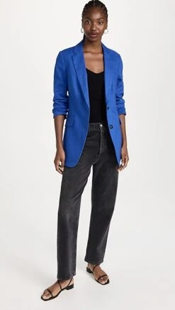 Rag & Bone Charles Linen Blazer -Agolde Store ragbo4652612510 1677685840529 2 0. UX357 QL90