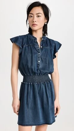 RAILS Amina Denim Dress 14 RAILS Amina Denim Dress -Agolde Store rails3168912667 1681151152801 2 0. UX357 QL90