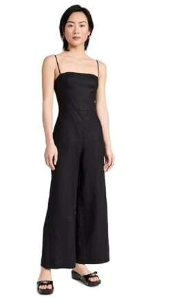 Reformation Overland Linen Jumpsuit 14 Reformation Overland Linen Jumpsuit -Agolde Store refor408081071b 1680212746339 2 0. UX357 QL90
