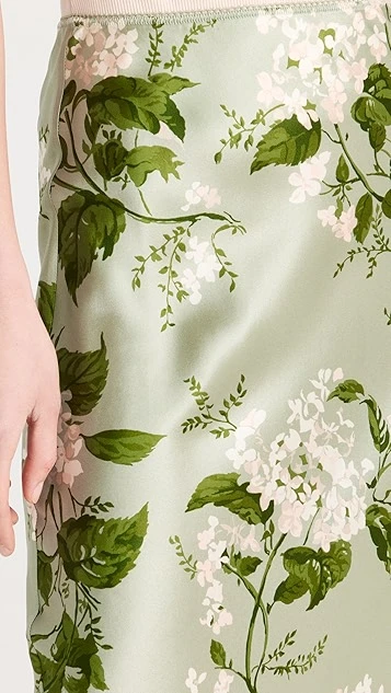 Reformation Arie Silk Skirt 7 Reformation Arie Silk Skirt - Image 5