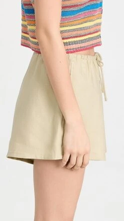 Reformation Zoe Linen Shorts -Agolde Store refor408452017c 1681492806474 2 0. UX357 QL90
