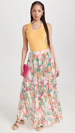 ROCOCO SAND Rio Long Skirt -Agolde Store rococ302181f680 1680882019554 2 0. UX357 QL90