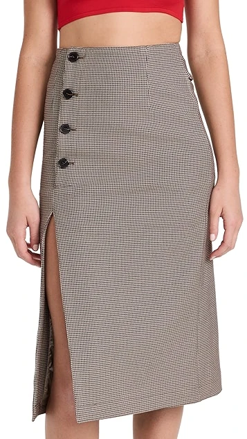 ROKH Button Detailed Midi Skirt 8 ROKH Button Detailed Midi Skirt - Image 6