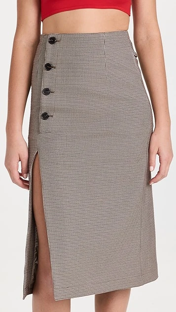 ROKH Button Detailed Midi Skirt 9 ROKH Button Detailed Midi Skirt - Image 7