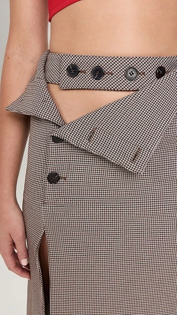 ROKH Button Detailed Midi Skirt 7 ROKH Button Detailed Midi Skirt - Image 5