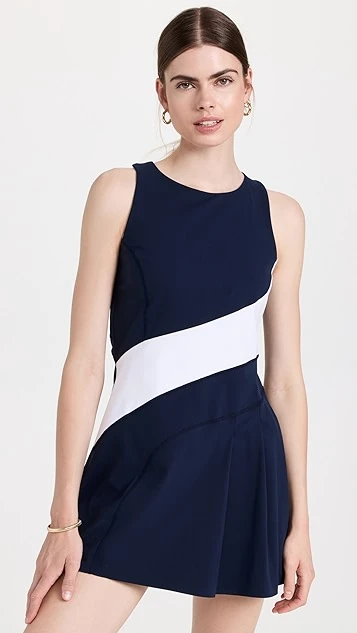 Sweaty Betty Grand Slam Tennis Dress Colour Block 8 Sweaty Betty Grand Slam Tennis Dress Colour Block - Image 6