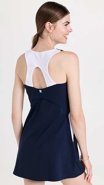 Sweaty Betty Grand Slam Tennis Dress Colour Block 4 Sweaty Betty Grand Slam Tennis Dress Colour Block - Image 2