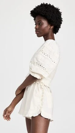 Sea Willa Smocking Romper -Agolde Store seaaa218011c925 1676576084263 2 0. UX357 QL90