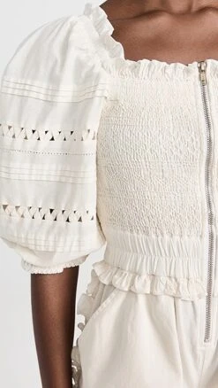 Sea Willa Smocking Romper -Agolde Store seaaa218011c925 1676576084392 2 0. UX357 QL90