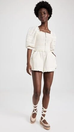 Sea Willa Smocking Romper -Agolde Store seaaa218011c925 1676576085266 2 0. UX357 QL90