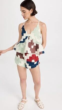 Sea Cari Patchwork Shorts -Agolde Store seaaa2181510167 1674573487151 2 0. UX357 QL90