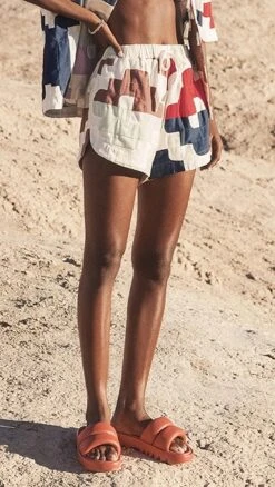 Sea Cari Patchwork Shorts