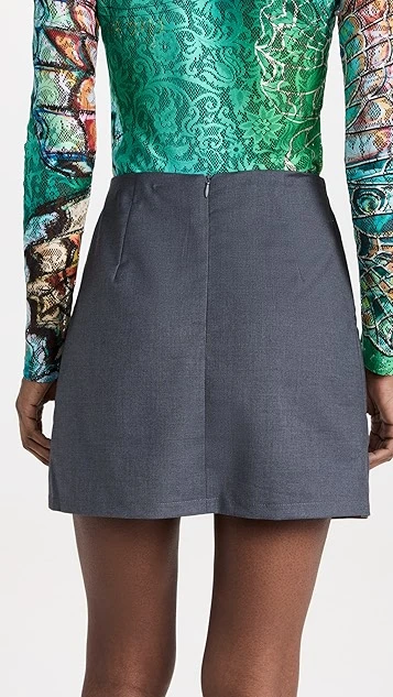 Snow Xue Gao Deconstruct Pleated Mini Skirt 4 Snow Xue Gao Deconstruct Pleated Mini Skirt - Image 2