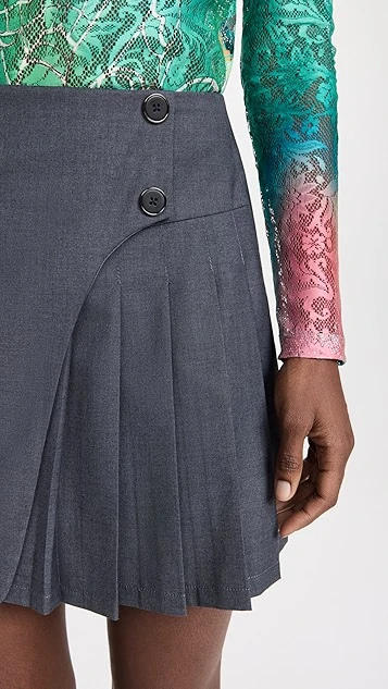 Snow Xue Gao Deconstruct Pleated Mini Skirt 7 Snow Xue Gao Deconstruct Pleated Mini Skirt - Image 5