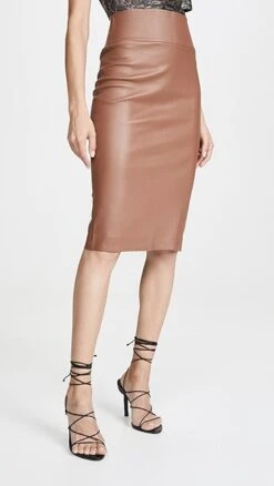 SPRWMN Leather Pencil Skirt