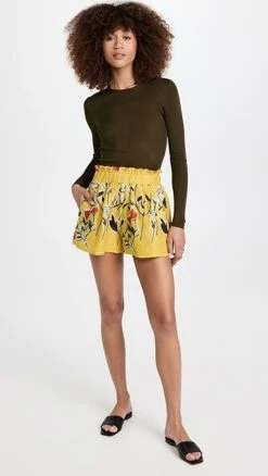 Silvia Tcherassi Adelson Shorts -Agolde Store stche302651f641 1683932076611 2 0. UX357 QL90