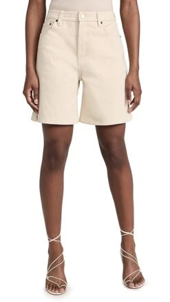 Still Here Lola Shorts In Bone -Agolde Store sther300261a3ab 1681246085453 2 0. UX357 QL90