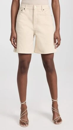 Still Here Lola Shorts In Bone -Agolde Store sther300261a3ab 1681246085599 2 0. UX357 QL90