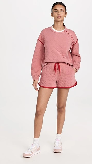 SUNDRY Quilted Shorts 6 SUNDRY Quilted Shorts - Image 4