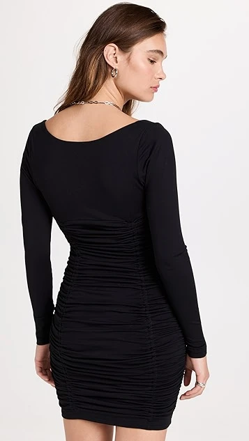 Susana Monaco Ruched Long Sleeve Dress 4 Susana Monaco Ruched Long Sleeve Dress - Image 2