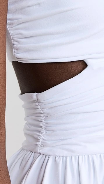 Susana Monaco Tube Cut Out Gathered Romper 7 Susana Monaco Tube Cut Out Gathered Romper - Image 5