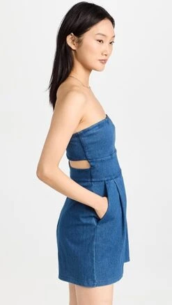 Susana Monaco Stretch Denim Romper 11 Susana Monaco Stretch Denim Romper -Agolde Store susan4097112451 1677088031758 2 1. UX357 QL90
