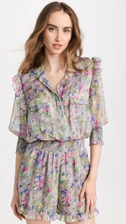 MISA Gracie Romper -Agolde Store tbags411591f790 1675354484585 2 0. UX357 QL90