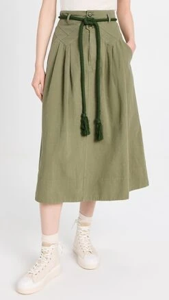 THE GREAT. The Field Skirt