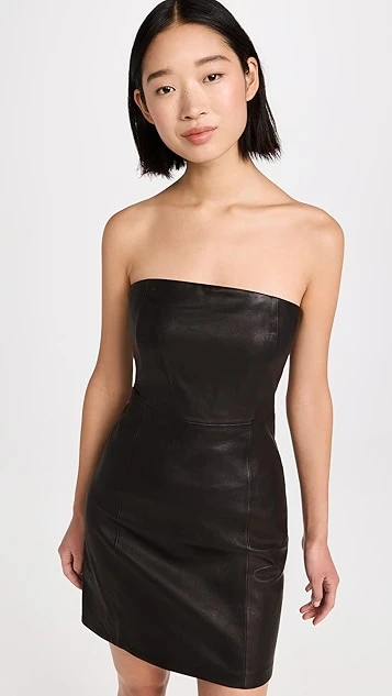Theory Strapless Mini Dress 3 Theory Strapless Mini Dress