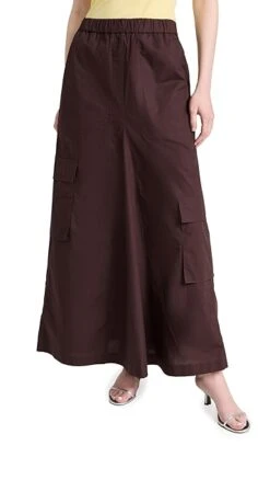 Tibi Vintage Cotton Pull On Cargo Godet Skirt -Agolde Store tibdb304411c75d 1683305946440 2 0. UX357 QL90