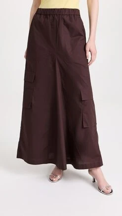 Tibi Vintage Cotton Pull On Cargo Godet Skirt -Agolde Store tibdb304411c75d 1683305947591 2 0. UX357 QL90